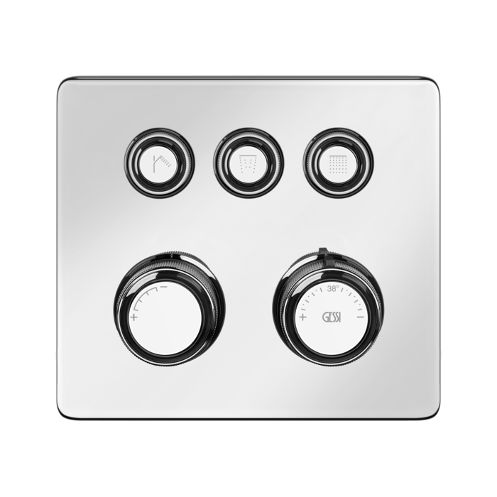 Фото Смеситель Gessi Hi-Fi Eclectic 65234#031 для душа термостат, хром