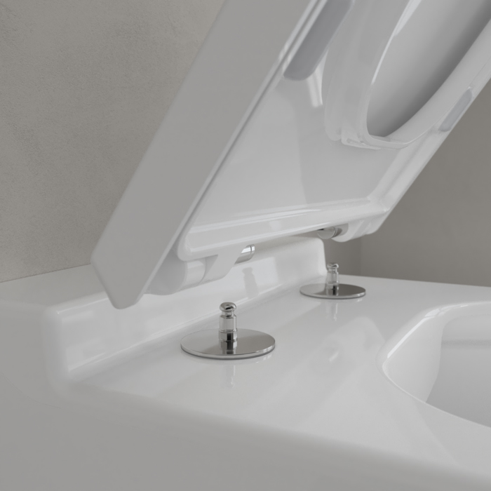 Фото Унитаз подвесной Villeroy & Boch Finion 4664R0R1, без сиденья, белый глянцевый