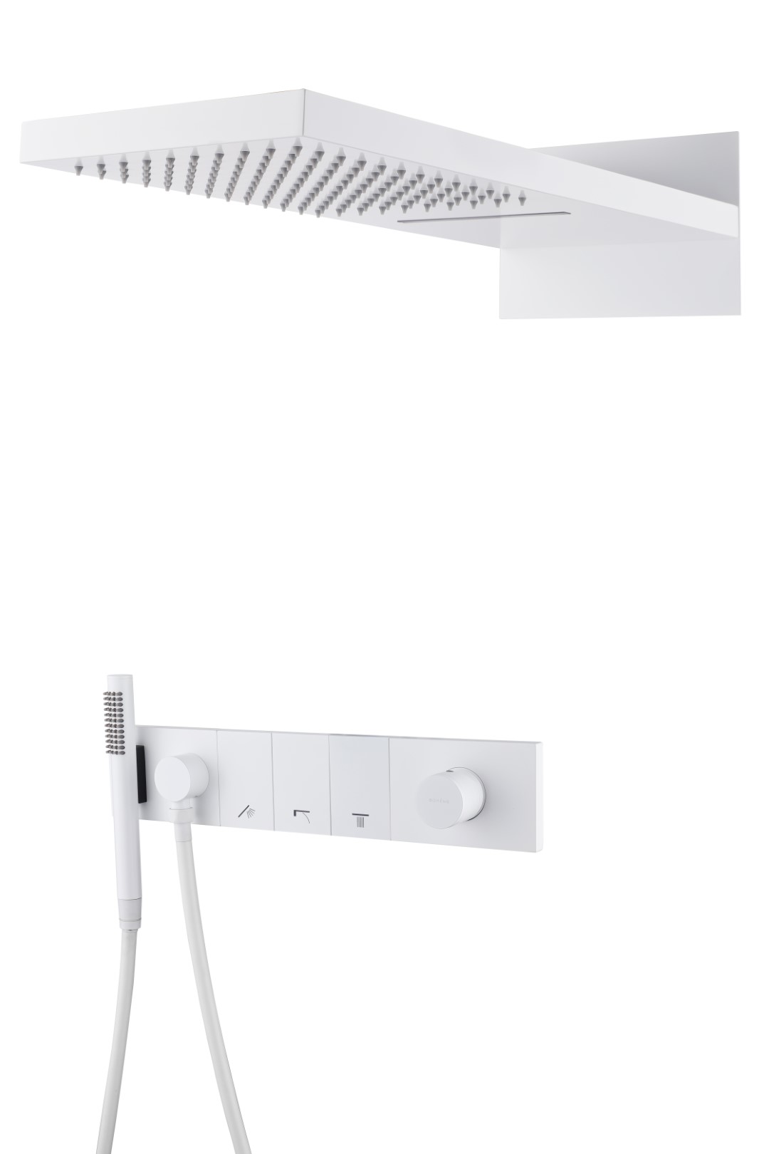 Фото Душевая система Boheme Zodiac 132-MW белый матовый