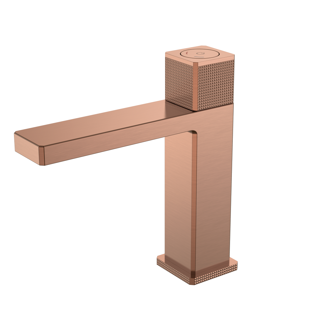 Фото Смеситель для раковины Boheme Quad 159-CB медь браш