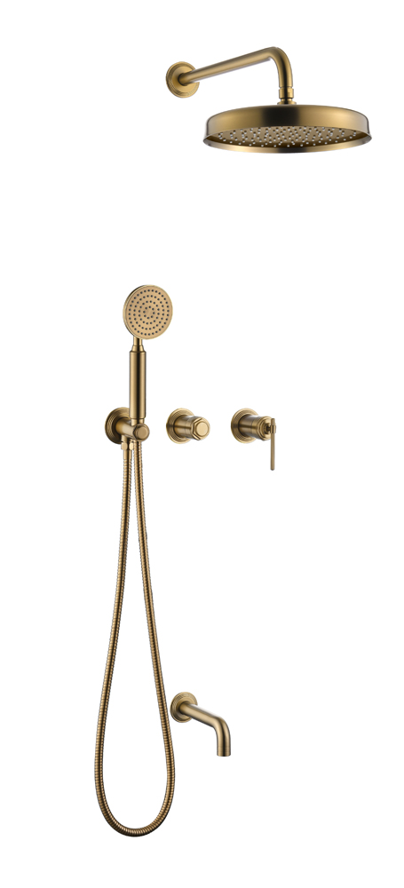 Фото Душевая система Boheme Eterna 174-2-BR бронза