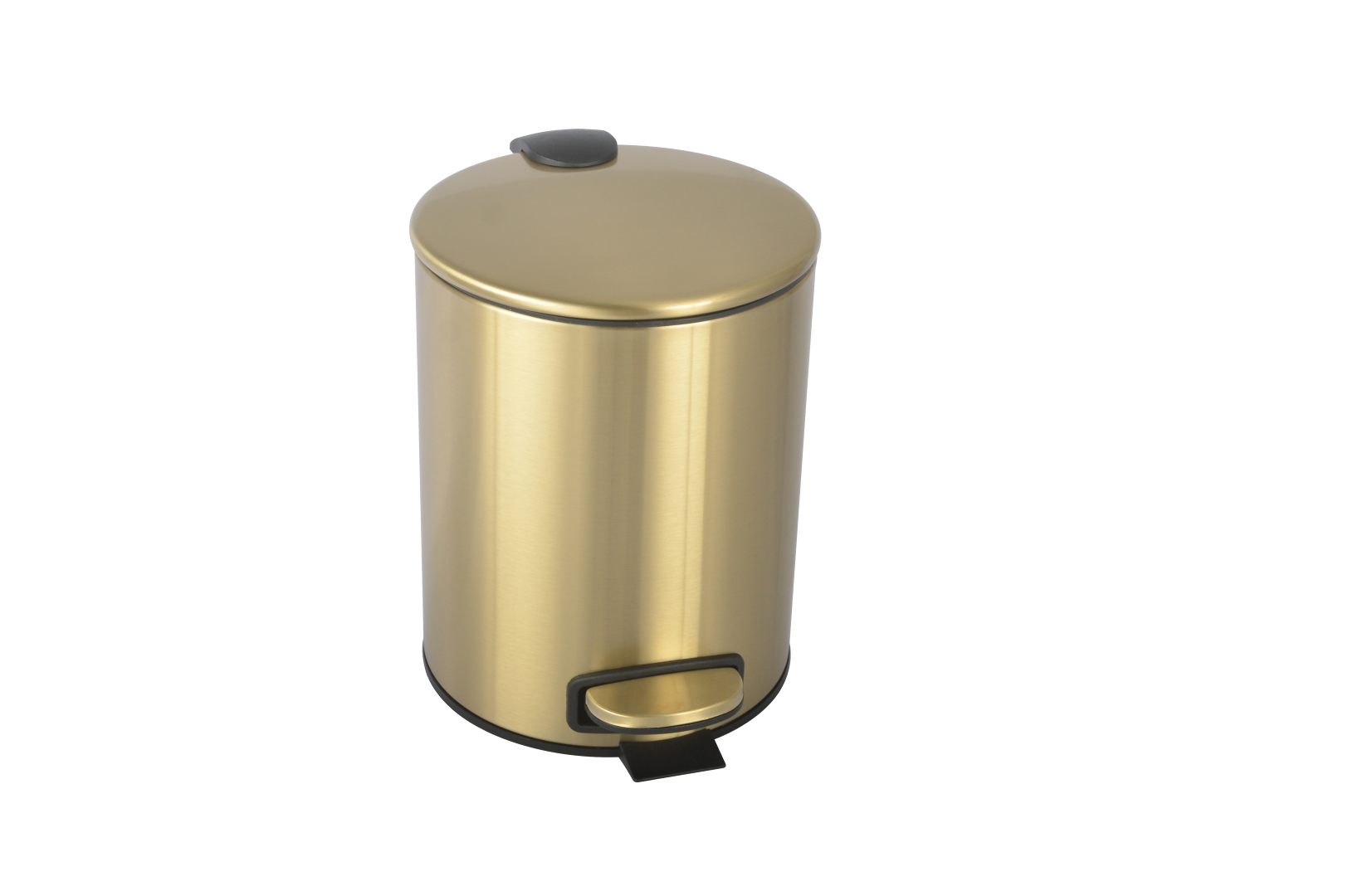 Фото Мусорное ведро Boheme 10426-MG золото браш 5 л