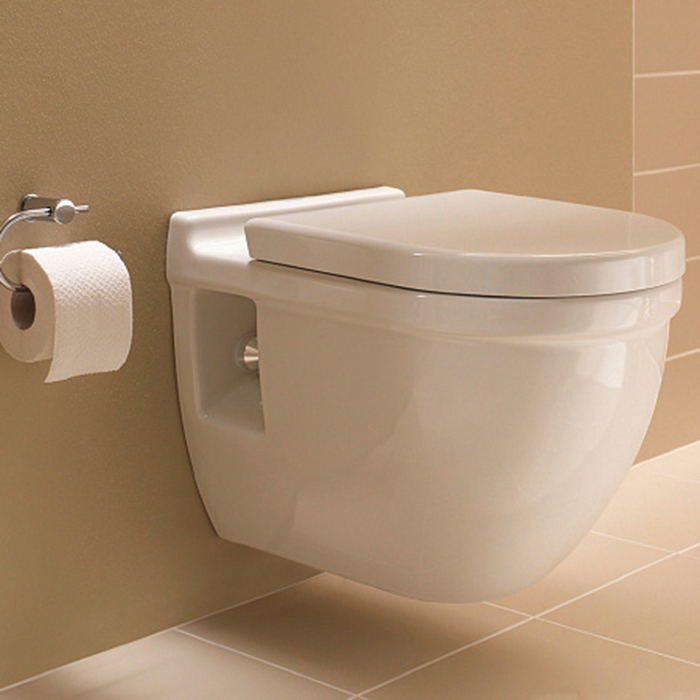 Фото Унитаз подвесной Duravit Starck 3 2200090000, без сиденья, белый глянцевый