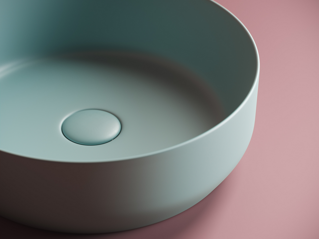 Фото Раковина Ceramicanova Element CN6022MLG накладная 39 × 39 × 12 см, зеленый матовый