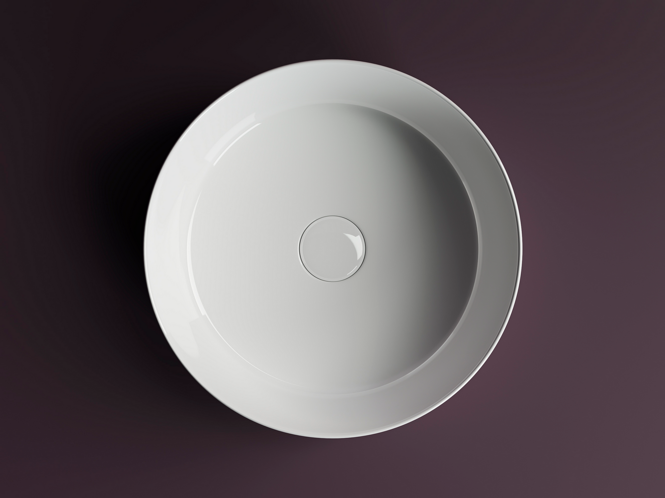 Фото Раковина Ceramicanova Element CN6032 накладная 35,8 × 35,8 × 13,7 см, белый глянцевый
