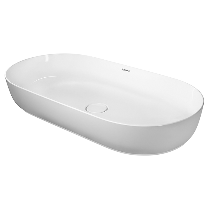 Фото Раковина Duravit Luv 0379800000 накладная 80 см, цвет белый
