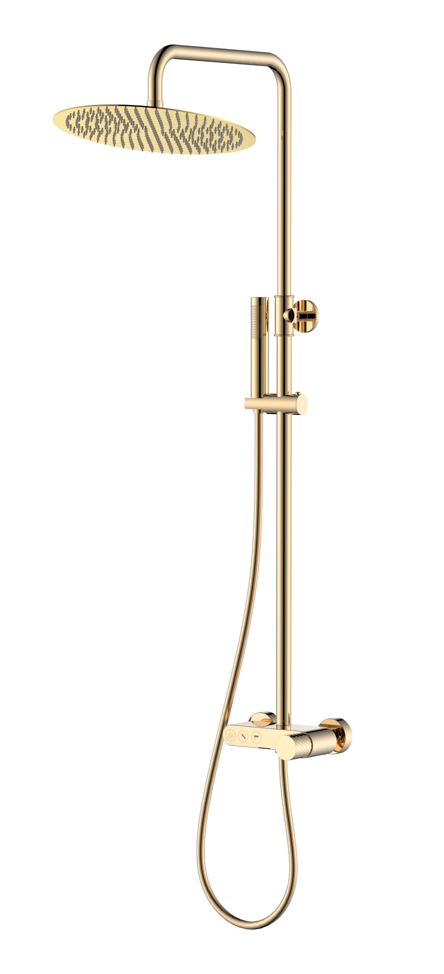 Фото Душевая стойка Boheme Stick 128-GG золото глянец