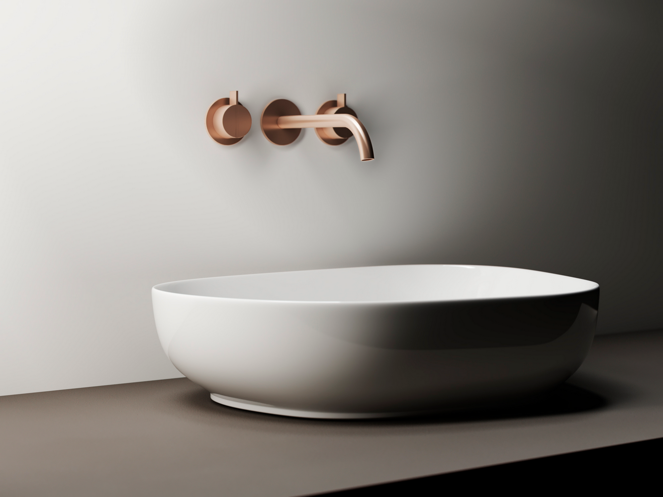 Фото Раковина Ceramicanova Element CN5003 накладная 55 × 40 × 14 см, белый глянцевый