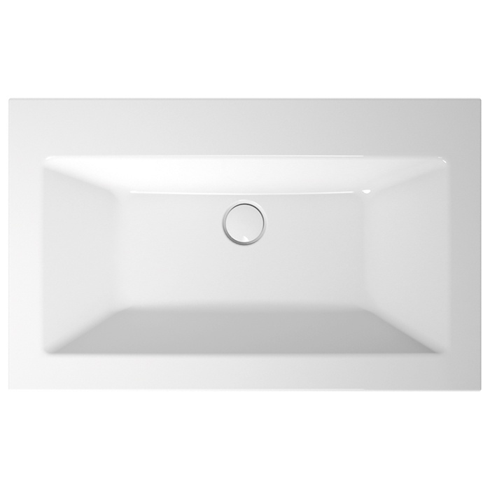 Фото Раковина Bette Loft A230-000 HLW1 встраиваемая 80 см, цвет белый
