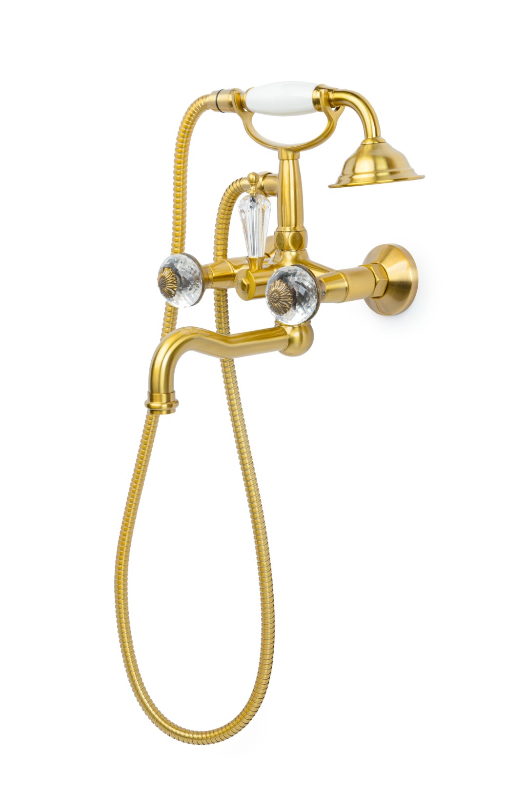 Фото Смеситель для ванны Boheme Flora 313-FL бронза