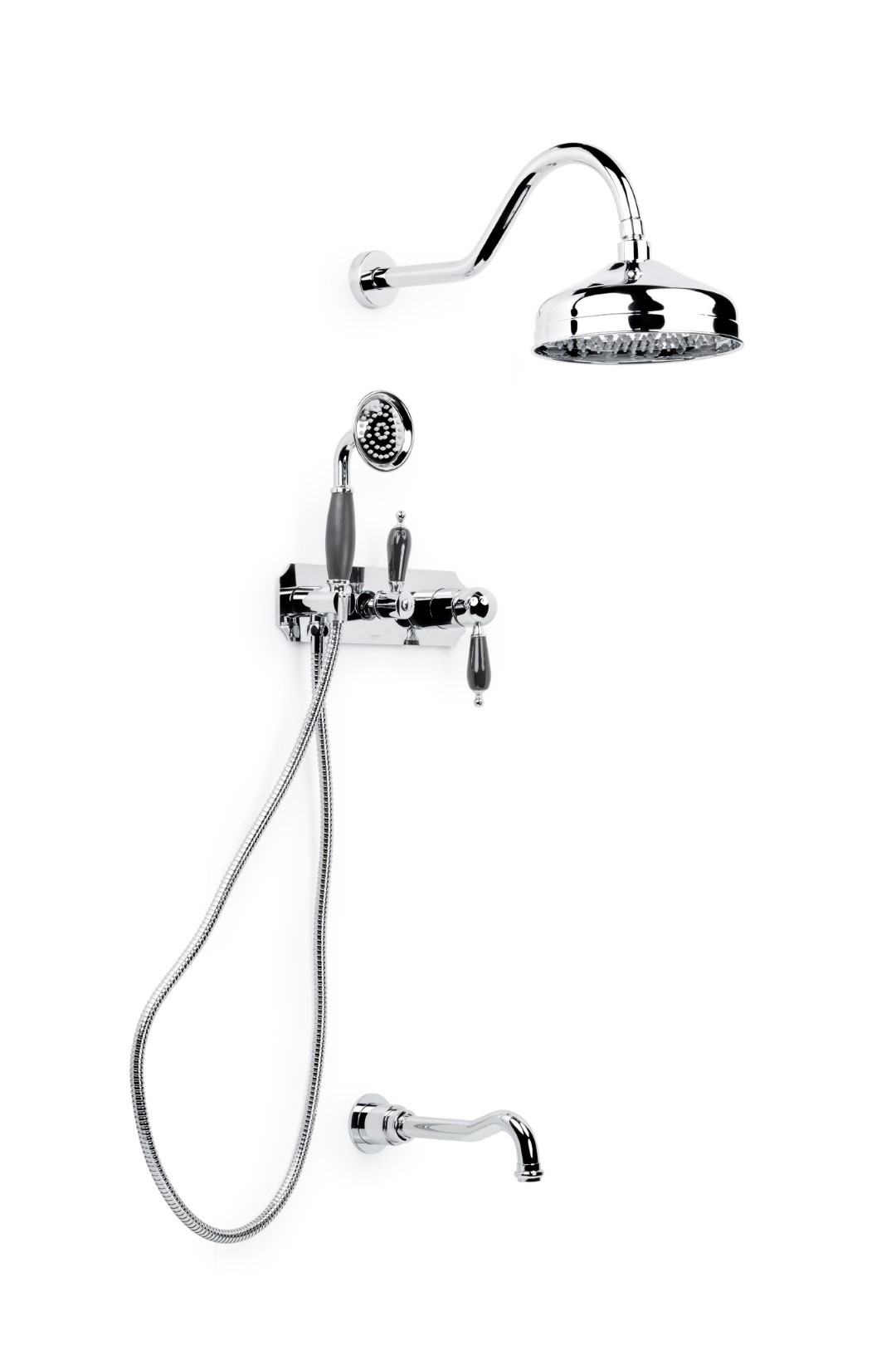 Фото Смеситель для ванны Boheme Tradizionale 268-BLC хром