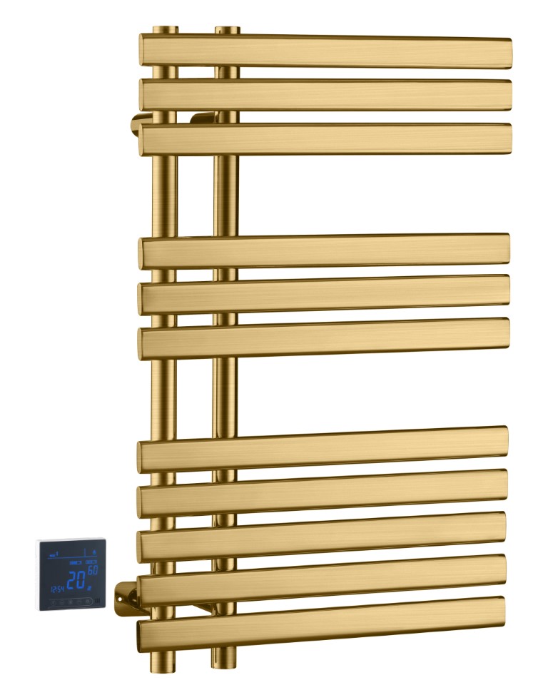 Фото Полотенцесушитель Boheme Venturo 723-BR электрический, бронза h80x50 см