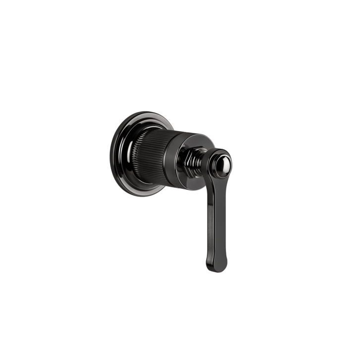 Фото Смеситель Gessi Venti20 65109#706 для душа, черный хром глянец pvd