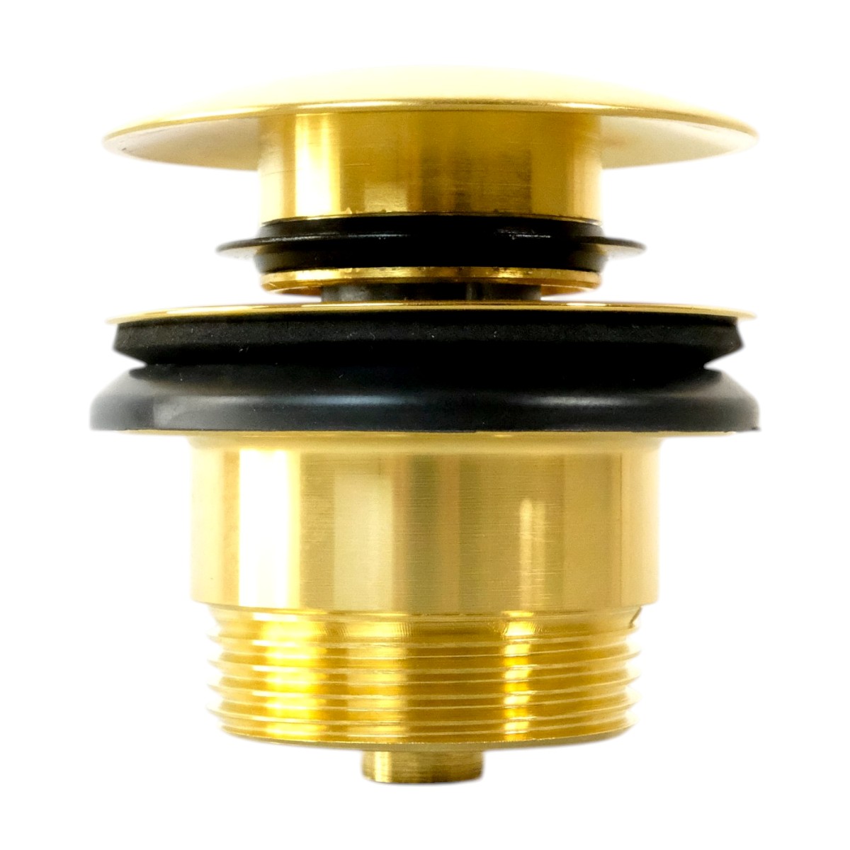 Фото Смеситель для раковины Migliore Atelier 33126 с донным клапаном, золото брашированное