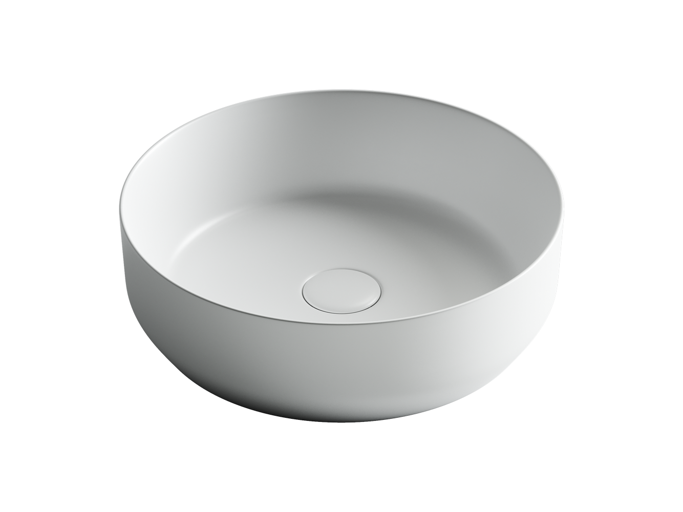 Фото Раковина Ceramicanova Element CN6022MW накладная 39 × 39 × 12 см, белый матовый
