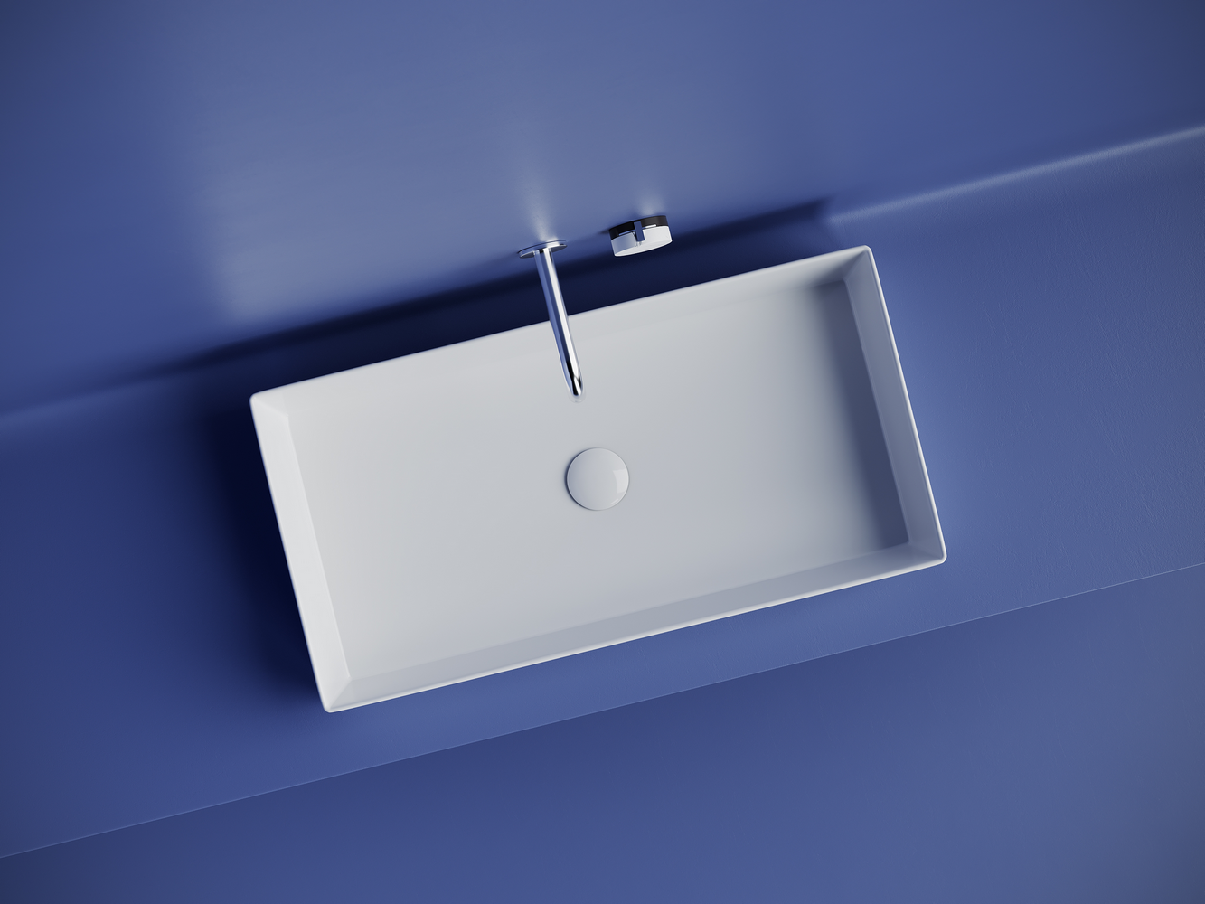 Фото Раковина Ceramicanova Element CN6071 накладная 70,1 × 36,1 × 13 см, белый глянцевый
