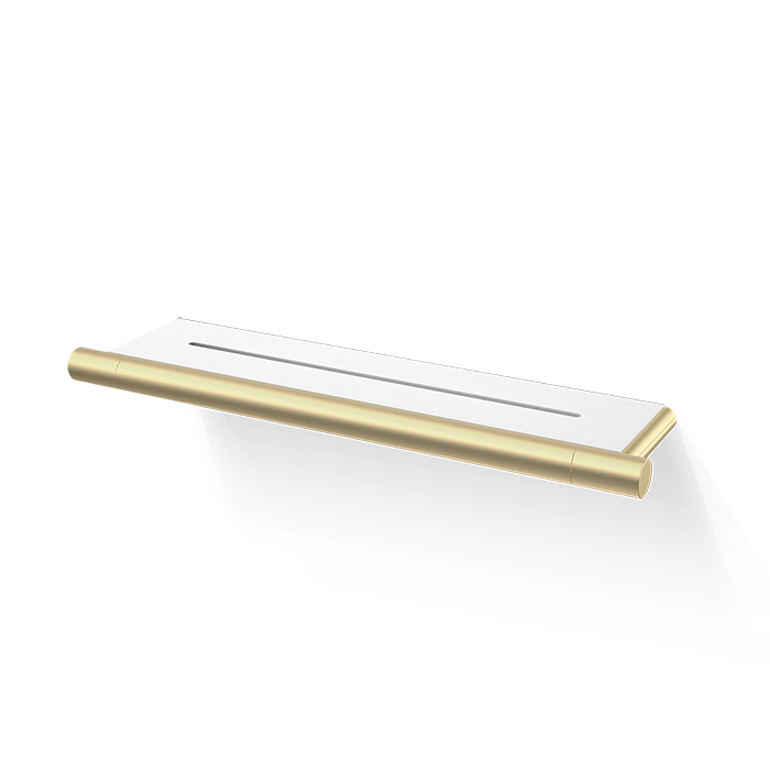 Фото Полка Decor Walther Bar 0863882 подвесная 35x9 см, золото матовое