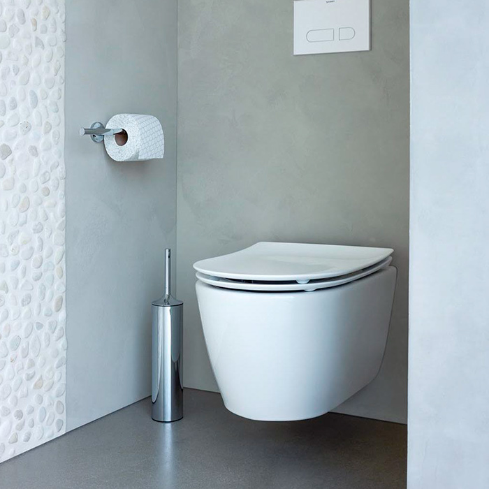 Фото Унитаз подвесной Duravit Soleil by Starck 45910920A1, безободковый, с сиденьем, белый глянцевый