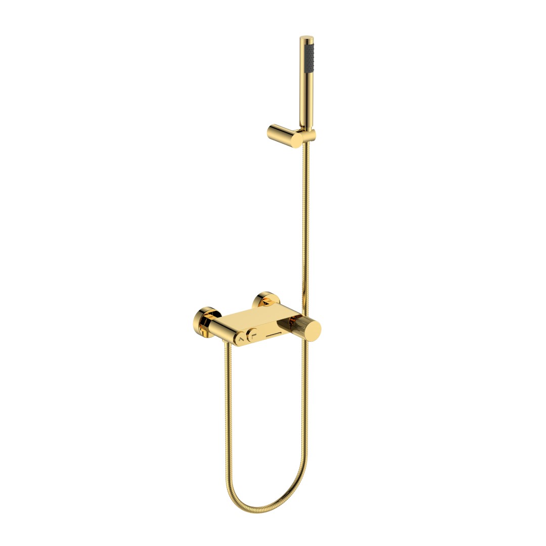 Фото Смеситель для ванны Boheme Stick 123-GG.3 золото