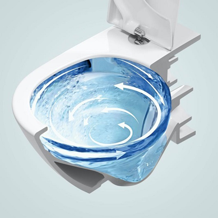Фото Унитаз подвесной Villeroy & Boch Subway 3.0 4670TSR1, безободковый, с сиденьем с микролифтом, белый глянцевый