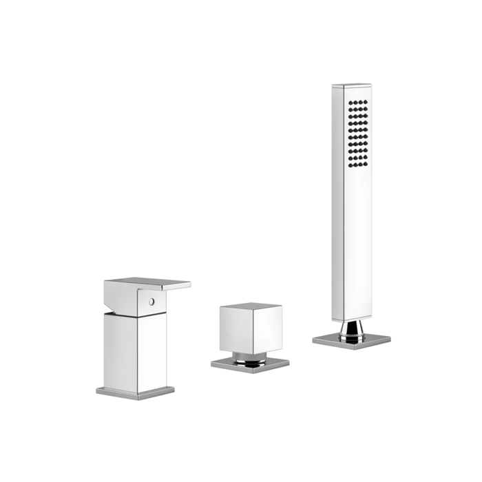 Фото Смеситель Gessi Rettangolo 20043#031 для ванны с душем, хром