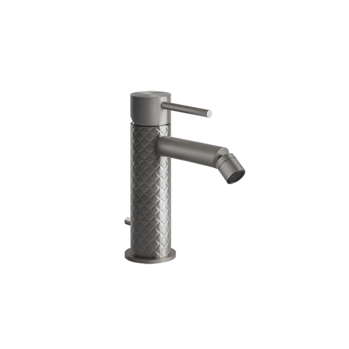 Фото Смеситель Gessi Gessi316 54107#239 для биде с донным клапаном, нержавеющая сталь браш