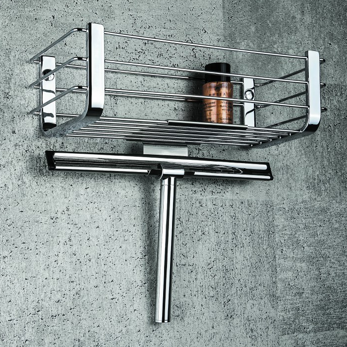 Фото Полка Colombo Complementi B9644.IX подвесная полированная сталь