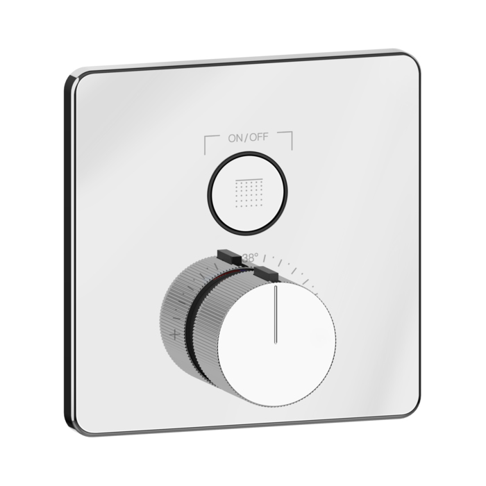 Фото Смеситель Gessi Hi-Fi 38717#031 для душа термостат, хром