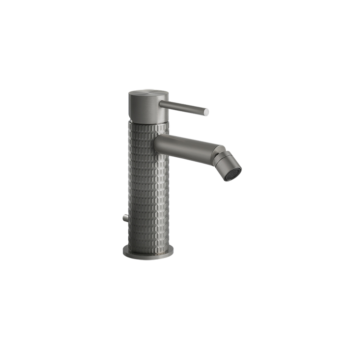 Фото Смеситель Gessi Gessi316 54207#239 для биде с донным клапаном, нержавеющая сталь браш