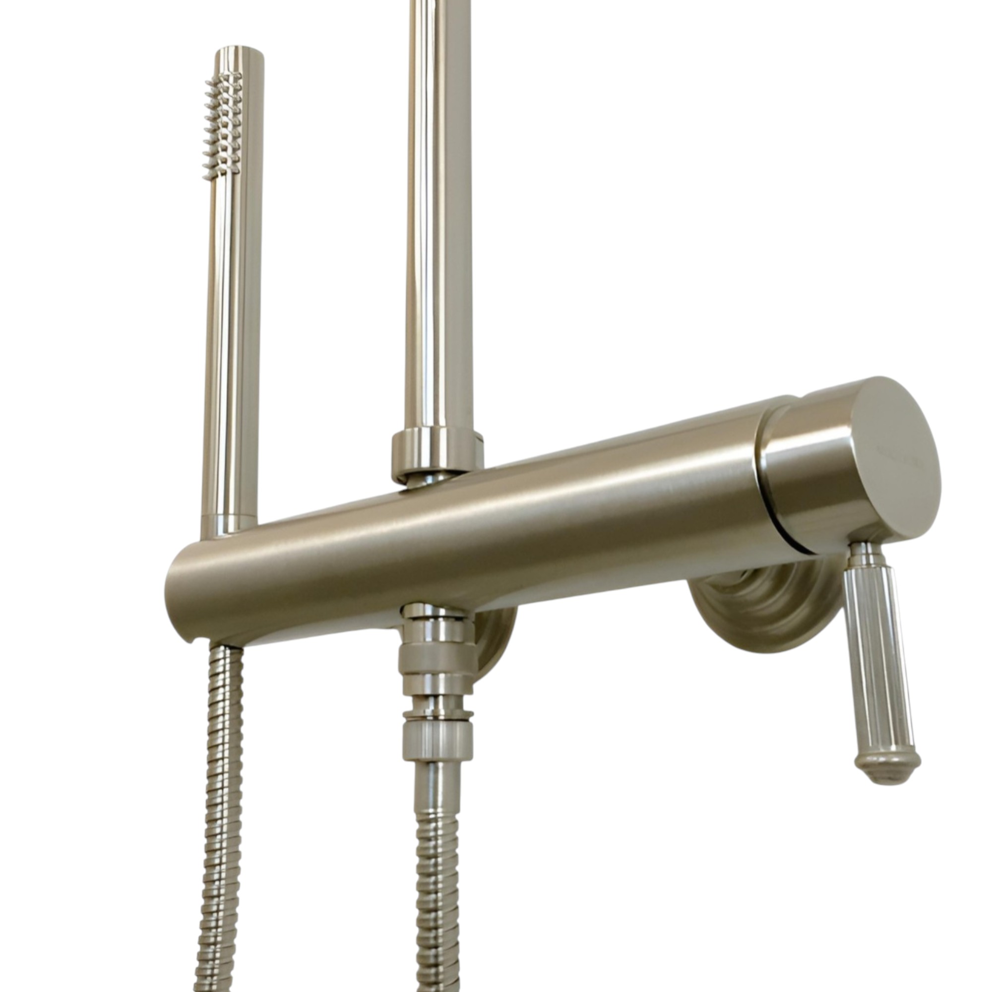 Фото Душевая стойка Migliore Velvet 36487 никель матовый