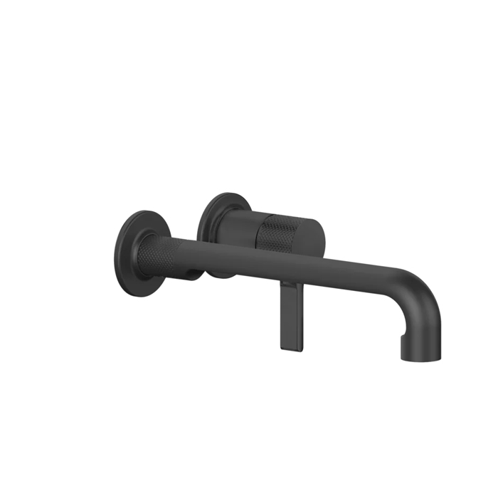 Фото Смеситель Gessi Inciso 58089#299 для раковины с изливом, черный матовый