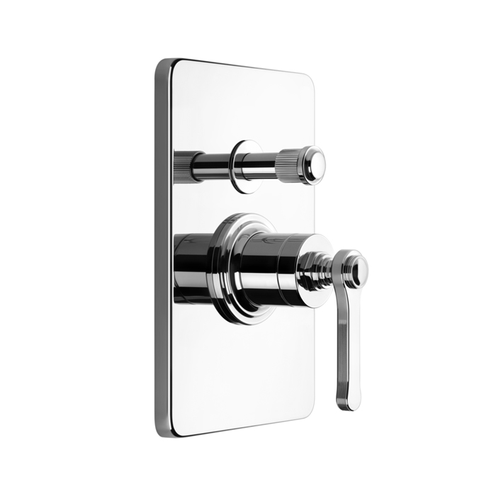 Фото Смеситель Gessi Venti20 65079#031 для ванны, хром