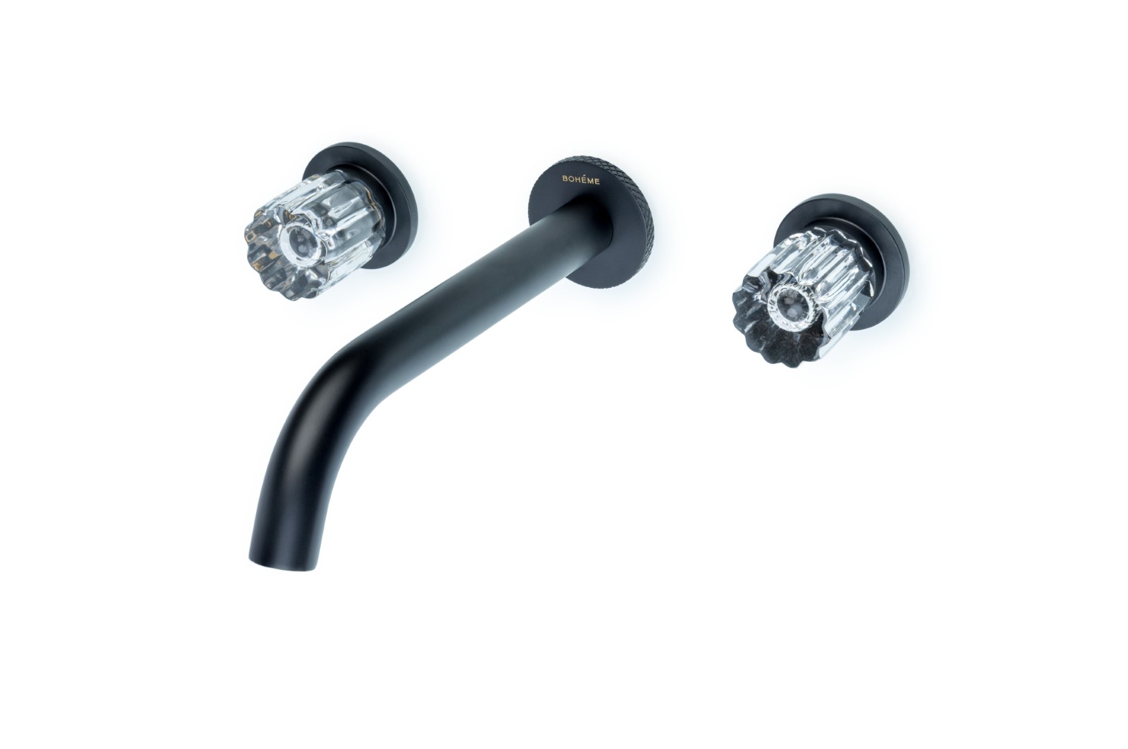 Фото Смеситель для раковины Boheme Elegante 152-2-B-EL черный