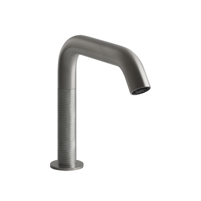 Фото Смеситель Gessi Gessi316 54481#239 для раковины электронный, нержавеющая сталь браш