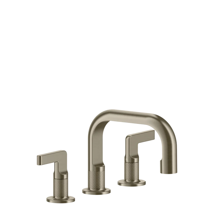 Фото Смеситель Gessi Inciso 58012#149 для раковины, никель браш