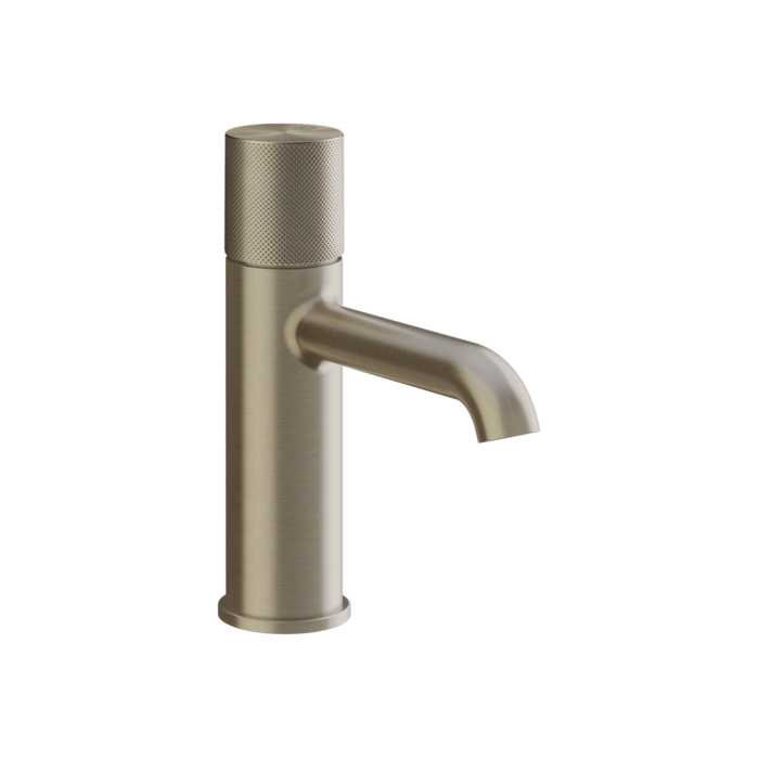 Фото Смеситель Gessi Habito 70602#149 для раковины, никель браш