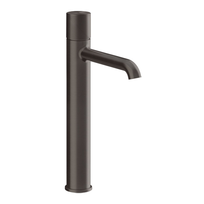 Фото Смеситель Gessi Habito 70604#707 для раковины, черный хром браш pvd