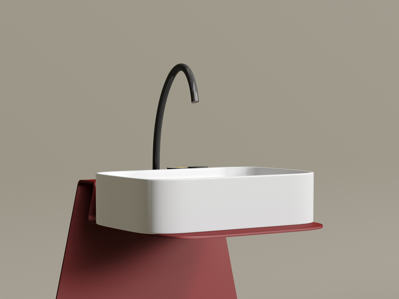 Фото Раковина Ceramicanova Element CN6053MW накладная 60,5 × 38 × 15 см, белый матовый