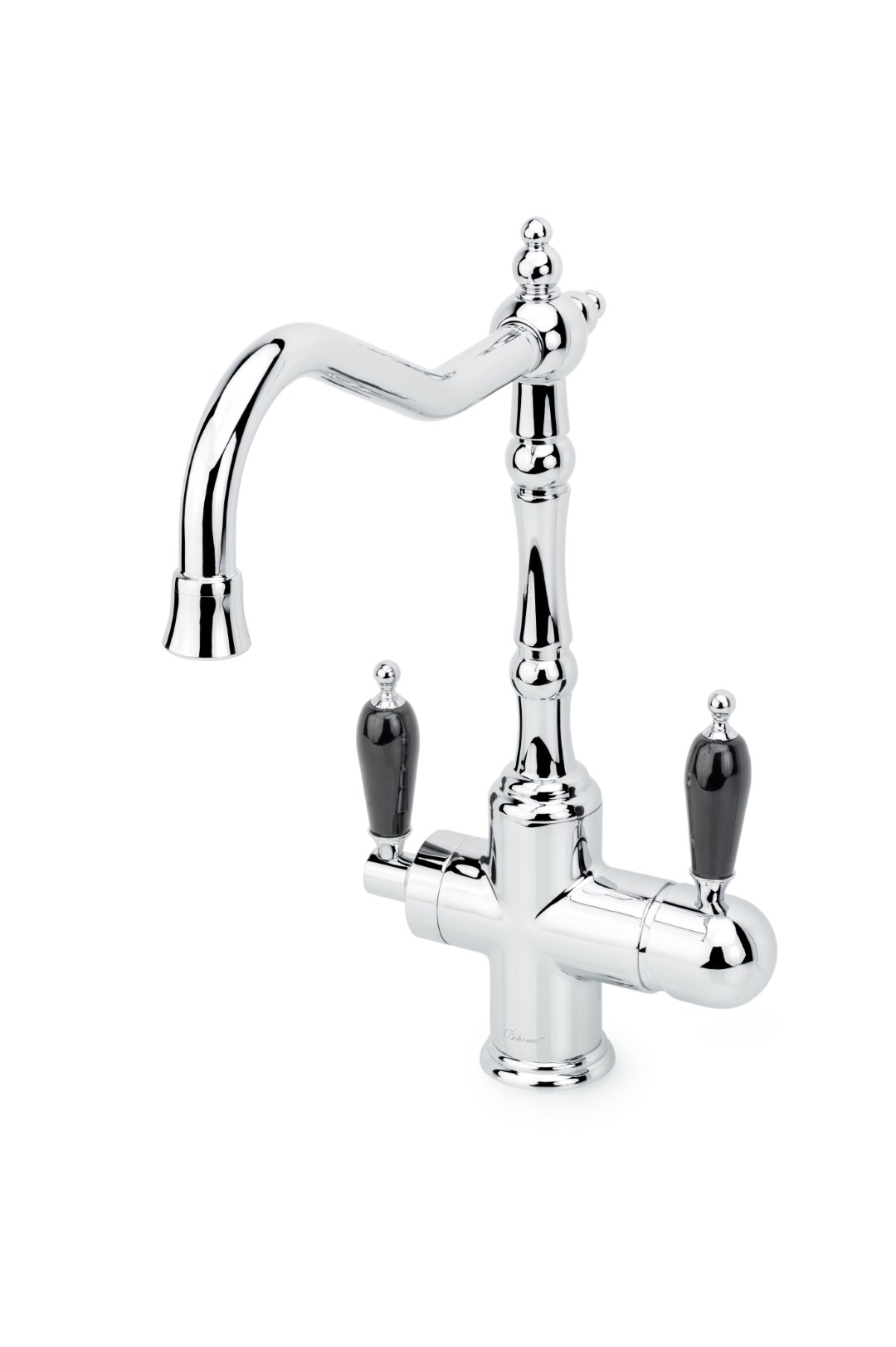 Фото Смеситель для кухни Boheme Tradizionale 113-BLC с краном под фильтр хром