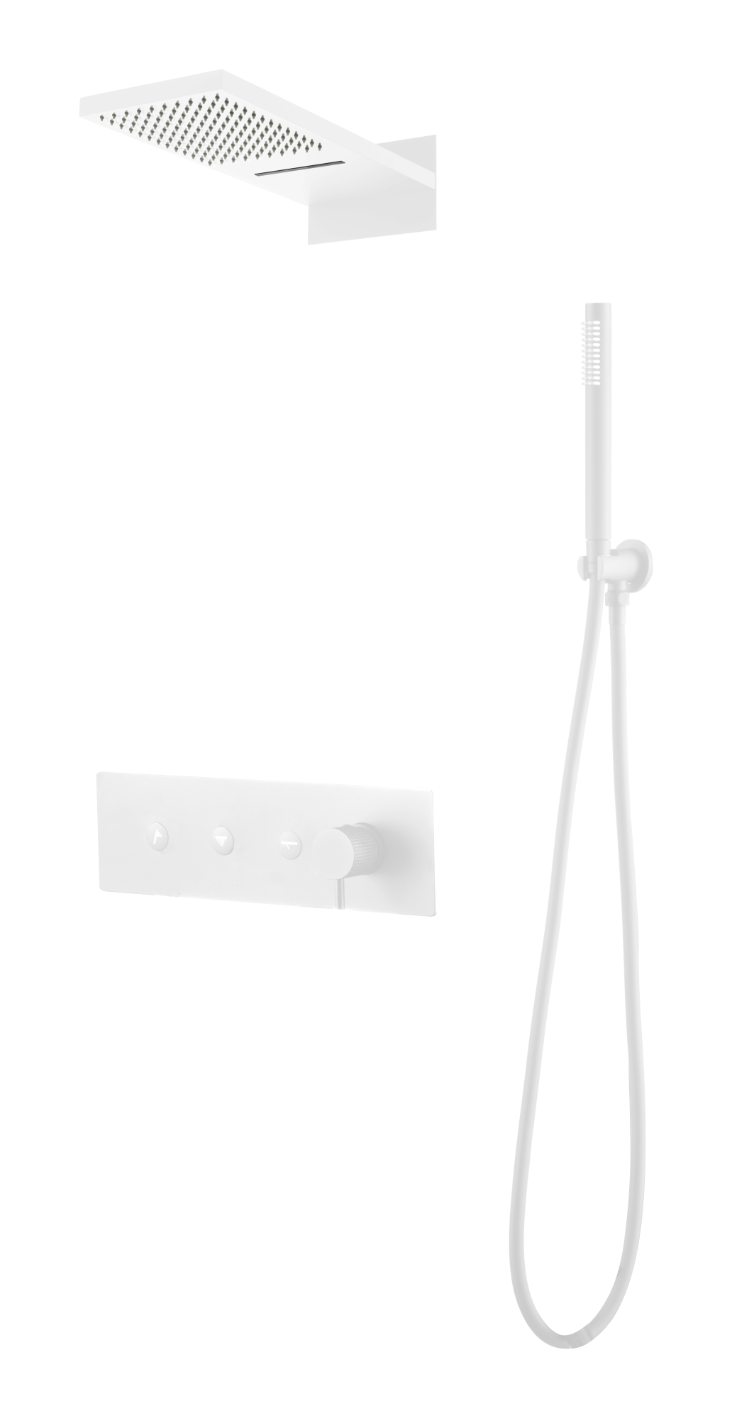 Фото Душевая система Boheme Fusion 130-MW белый матовый