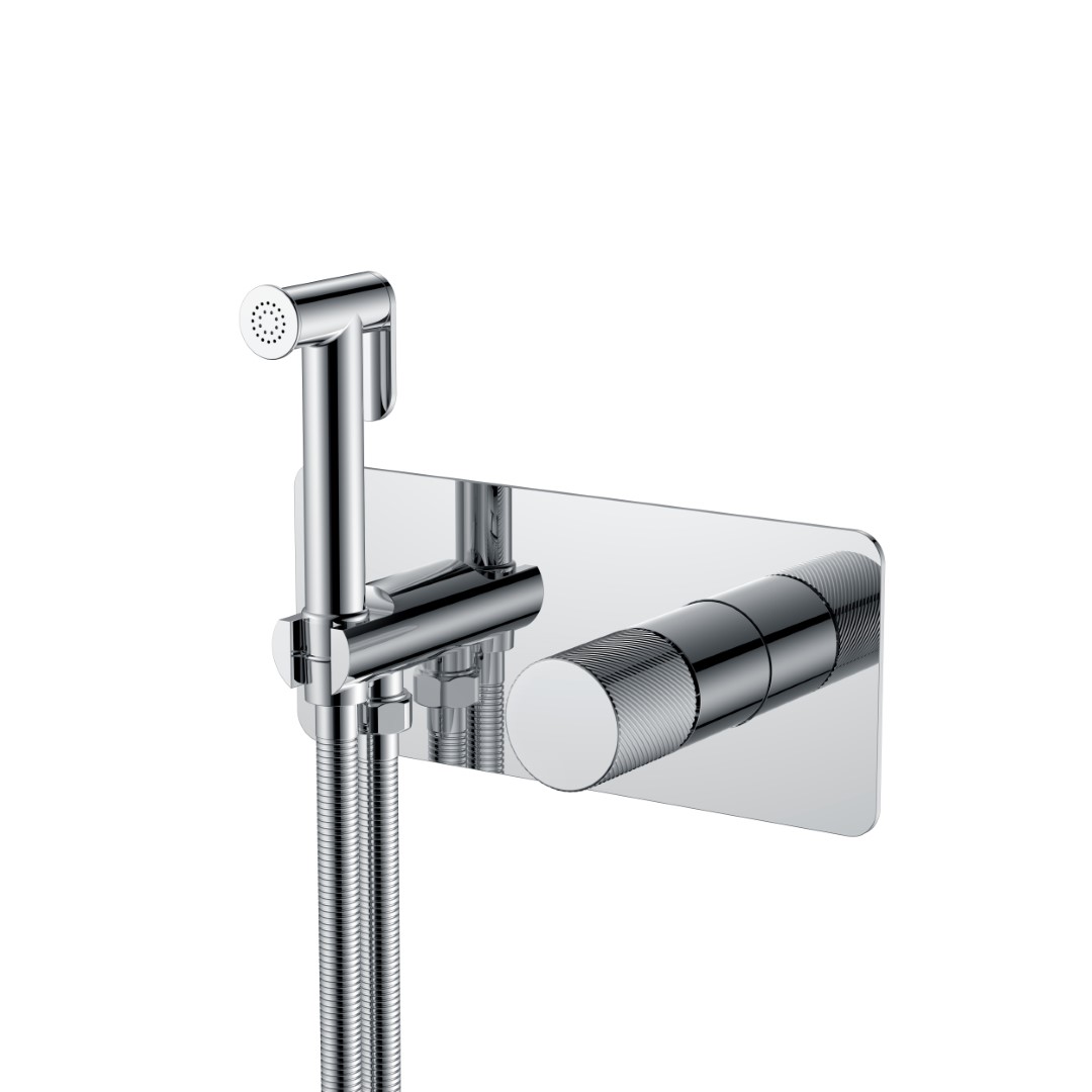 Фото Гигиенический душ Boheme Stick 127-CRCR.4 со смесителем хром