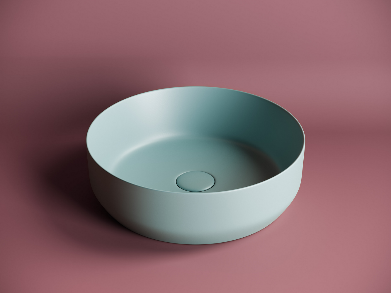 Фото Раковина Ceramicanova Element CN6022MLG накладная 39 × 39 × 12 см, зеленый матовый