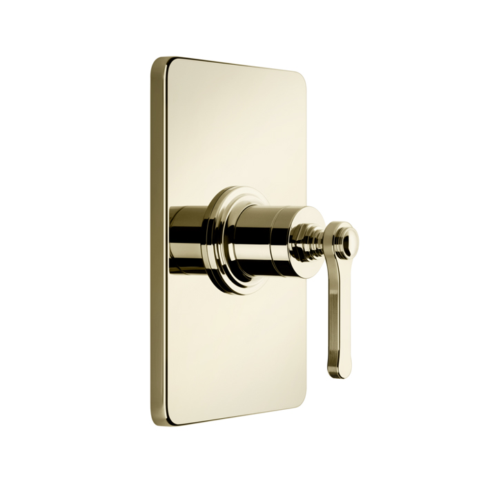 Фото Смеситель Gessi Venti20 65061#710 для душа, латунь глянец pvd