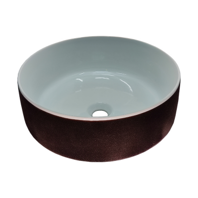 Фото Раковина Artceram Cognac COL001 01 65 накладная 42 см / Testa Di Moro
