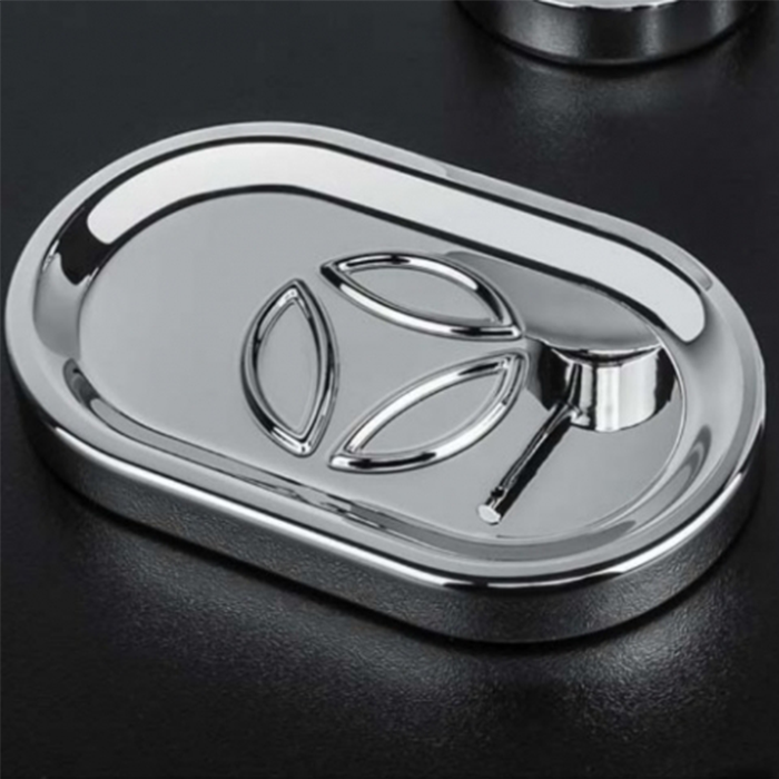 Фото Мыльница Colombo Road B8040.CR настольная хром глянец