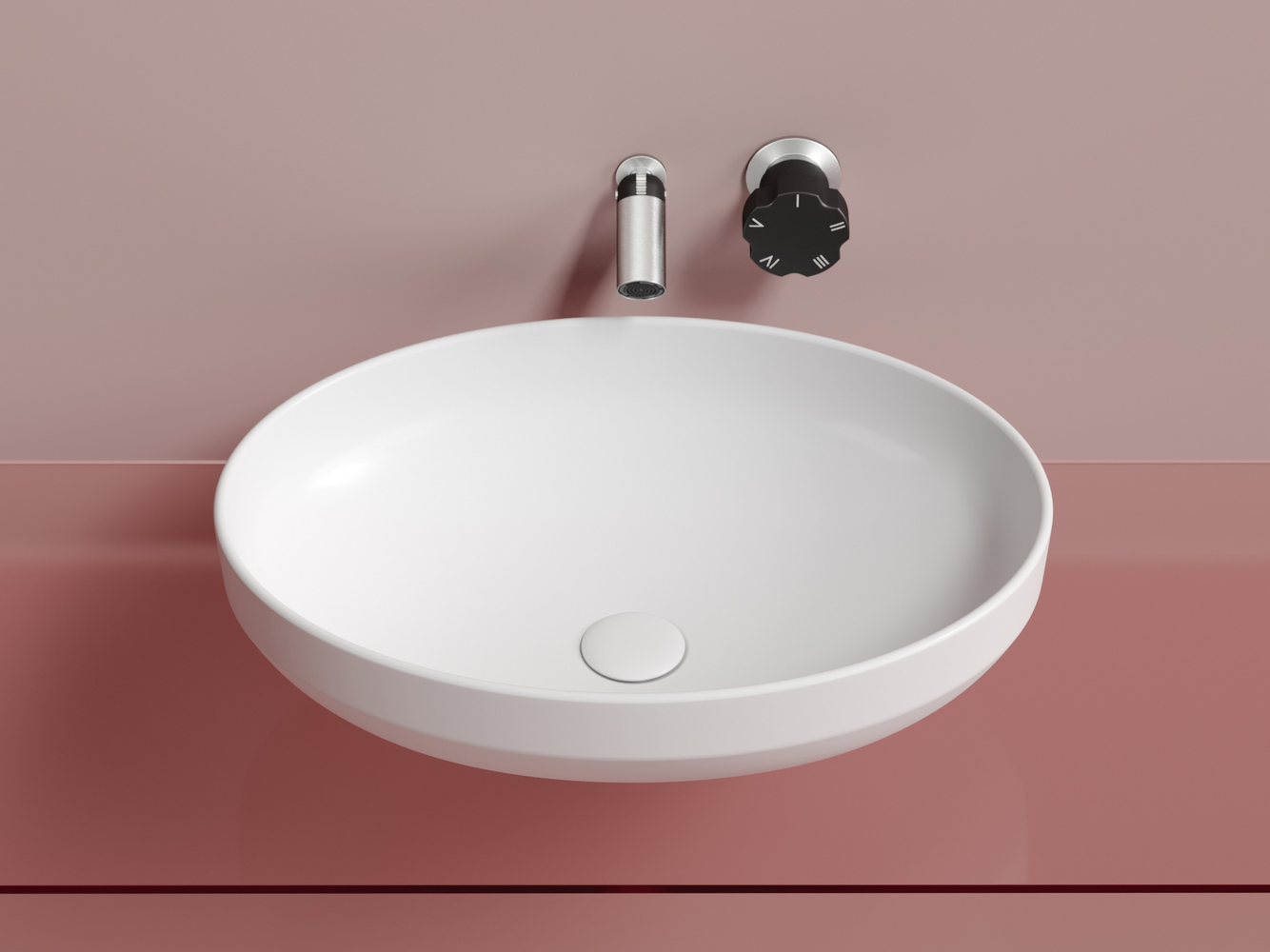 Фото Раковина Ceramicanova Element CN6056MW накладная 50,2 × 36,3 × 14,5 см, белый матовый