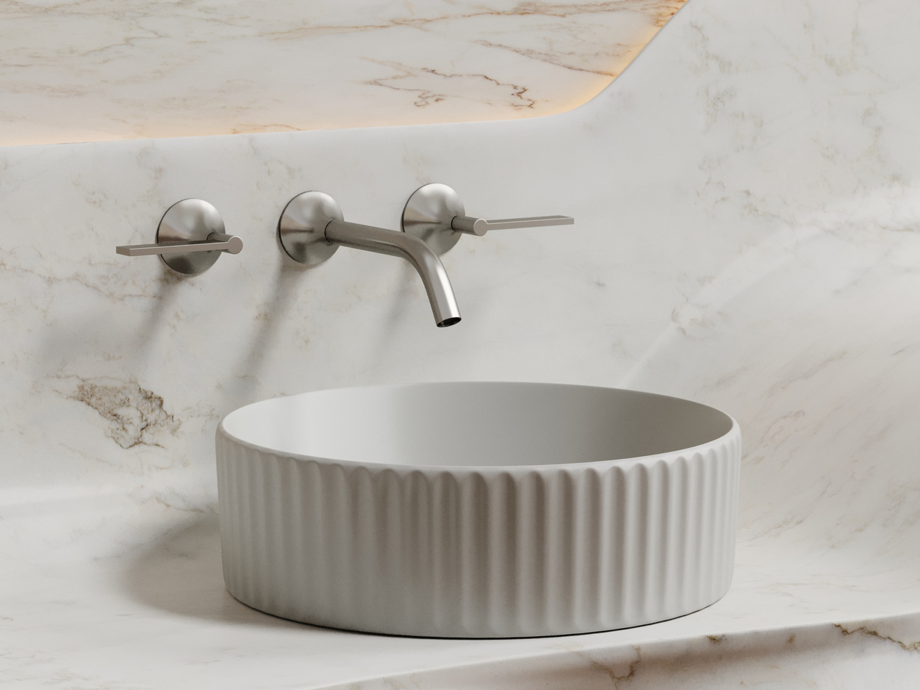 Фото Раковина Ceramicanova Element CN6057MSG накладная 36 × 36 × 11,5 см, серый матовый