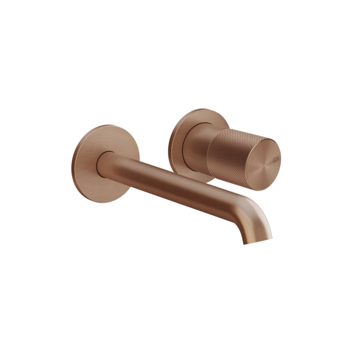 Фото Смеситель Gessi Habito 70688#708 для раковины, медь браш pvd