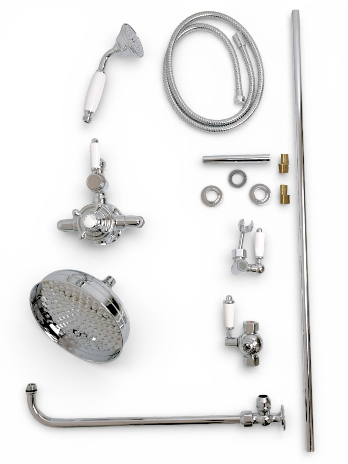 Фото Душевая стойка Migliore King 32878 с термостатом, хром глянец