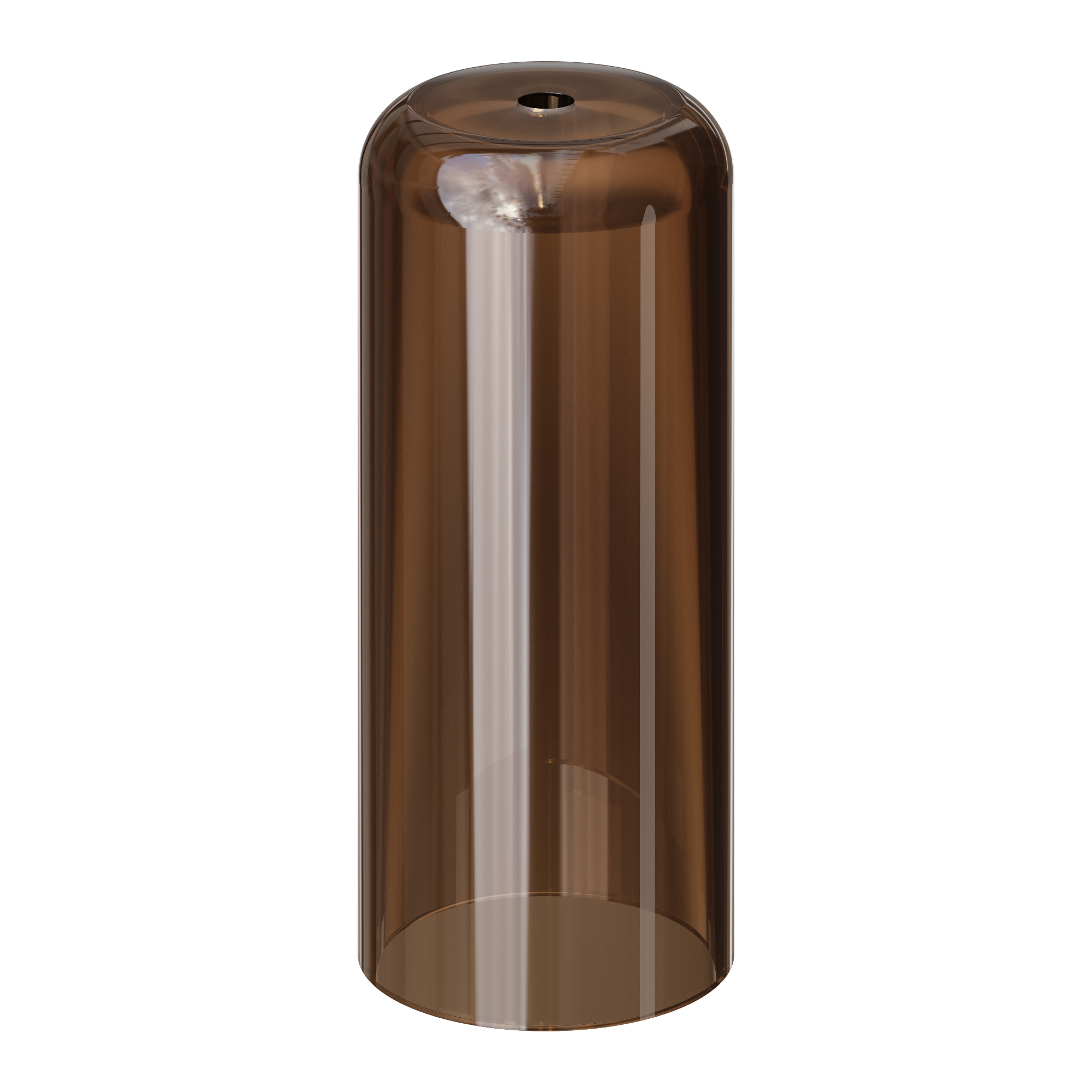 Фото Пьедестал для раковины Boheme Glow 810-BASE-G-C напольный круглый 68 см, Coffee (прозрачный кофейный)